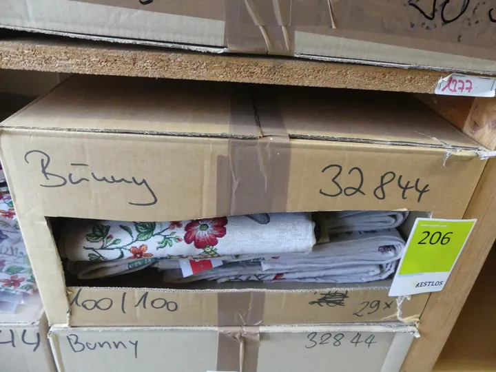 Posten Tischdecken Bunny Maße in cm ca. 100 x 100 | ca. 12 Stück
